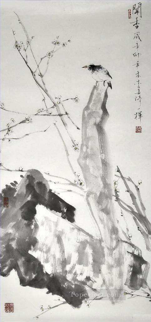 eagle on rock traditional Chinese Oil Paintings